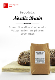 Broodmix - Nordic bruin - 1000 gr