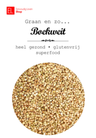 Boekweit - hele korrel - gepeld - 1 kilo