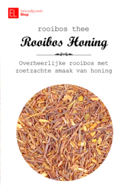 Thee  • Rooibos • Honing • 50 gram