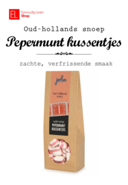 Oud-Hollands snoep - Pepermunt kussentjes
