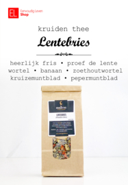 Thee  • Kruiden thee •  Lentebries • 50 gram