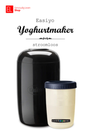Yoghurtmaker - Easiyo - zwart