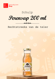 Sap - Fles 200 ml - Peer - Schulp