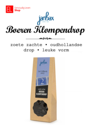 Oud-Hollands snoep - Boeren Klompendrop - 125 gr