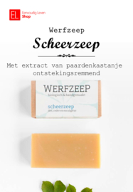 Zeep - Werfzeep - Scheerzeep - 100 gram