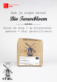 Basisproduct - BIOLOGISCH Tarwebloem  - 1 kg - Molen de Hoop