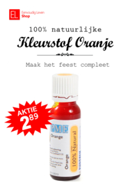 Kleurstof - PME - 100% natuurlijke - oranje