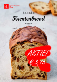 Bakmix - Krentenbroodmix - 800 gram