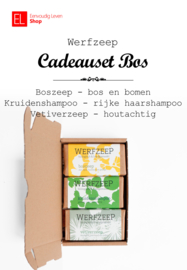 Brievenbuskadootje - Werfzeep - Cadeauset Bos