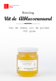 Nederlandse bloemenhoning - 300 gram - Uit de Alblasserwaard
