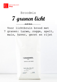 Broodmix - 7 granen - licht - 1250 gram