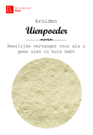 Kruiden - Uienpoeder - 80 gram