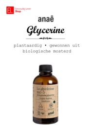 Plantaardige glycerine (glyserol) van Anae - biologisch