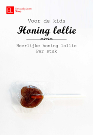 Honing lollie - voor de kids