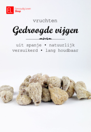 Vruchten - Gedroogde vijgen uit Spanje - 250 gr