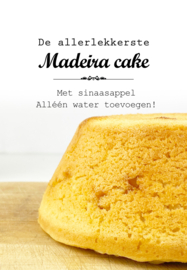 Bakmix voor de Wonderpan Junior - Cakemix - Madeiracake - 625 gram