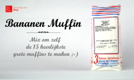 Bakmix - Muffin Banaan - 600 gram