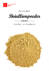 Kruidenmix - Bouillonpoeder - e-nummervrij - 100 gram