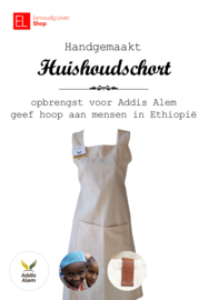 Schort - Handgemaakt uit Ethiopië