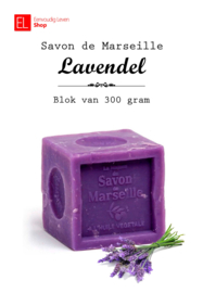 Savon de Marseille - 300 gram - Lavendel
