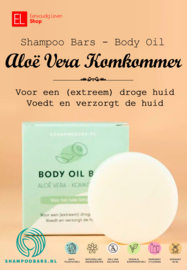 Shampoo Bars - Body Oil - Aloë vera komkommer