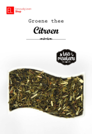 Thee - Biologisch Groene thee citroen - 60 gram