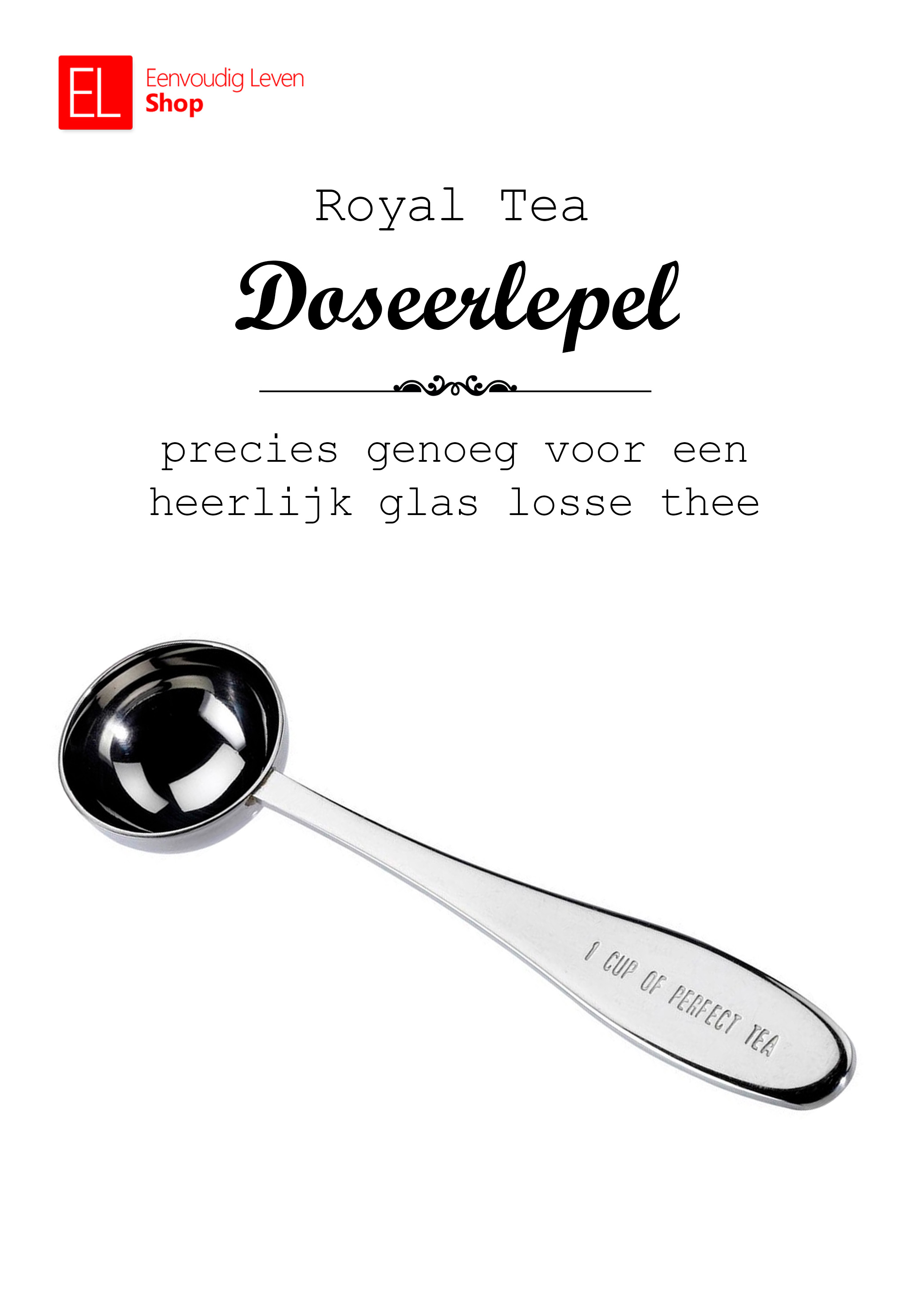 Doseerlepel  - Royal Tea