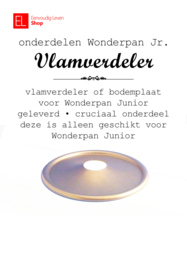 Onderdelen Wonderpan Junior - Vlamverdeler