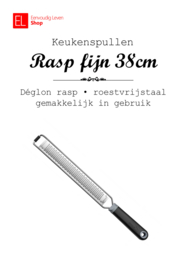 Rasp fijn • Déglon