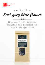 Thee  • Zwarte thee • Earl Grey Blue Flower • 50 gram