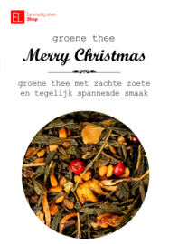Thee  • Groene thee •  Merry Christmas • 50 gram