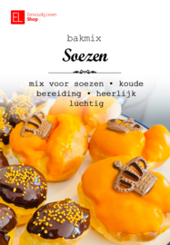 Bakmix - Mix voor soezen - 250 gr - koude bereiding
