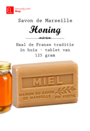 Savon de Marseille - 125 gram - Honing