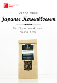 Thee  • Witte thee • Japanse kersenbloesem • 50 gram