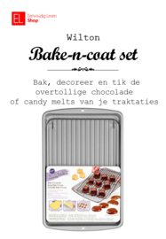 Bakvorm - Bake-n-coat set - Wilton