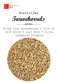 Tarwekorrels - 1 kg - eiwitrijk - geschikt voor de graanmolen