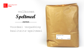 Basisproduct - Speltmeel - Volkoren - 5 kilo 