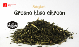 Thee - Biologisch Groene thee citroen - 60 gram