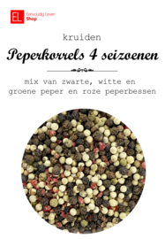 Kruiden - Peper - 4 seizoenen - 40 gr
