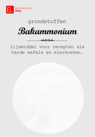 Grondstof - Bakammonium - 100 gram