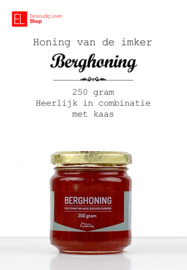 Honing van de imker - Berghoning - 250 gram