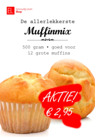 Bakmix - Muffin naturel - 500 gram
