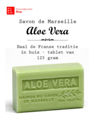 Savon de Marseille - 125 gr - Aloe Vera