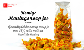 Honingsnoepjes romig 150 gram