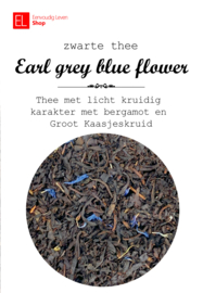 Thee  • Zwarte thee • Earl Grey Blue Flower • 50 gram
