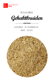 Kruidenmix - Gehaktkruiden - met zout - e-nummervrij - 250 gram