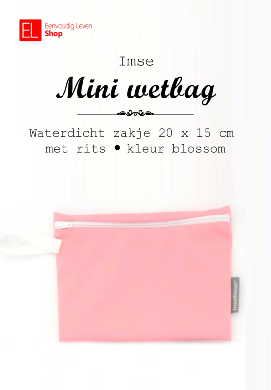 Imse - Mini wetbag - kleur: blossom - waterdicht zakje met rits
