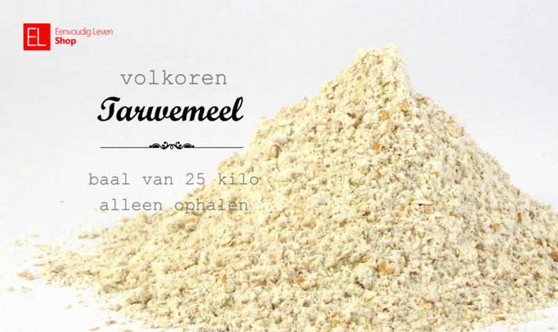 Basisproduct - Tarwemeel - Volkoren - Voor bruinbrood - 25 kg baal