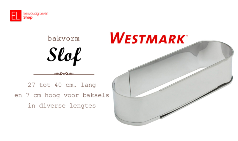 Bakvorm - Sloffenring - 27 - 40 cm - Westmark