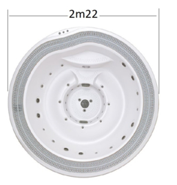 Commercial Spa whirlpool 2m22 round